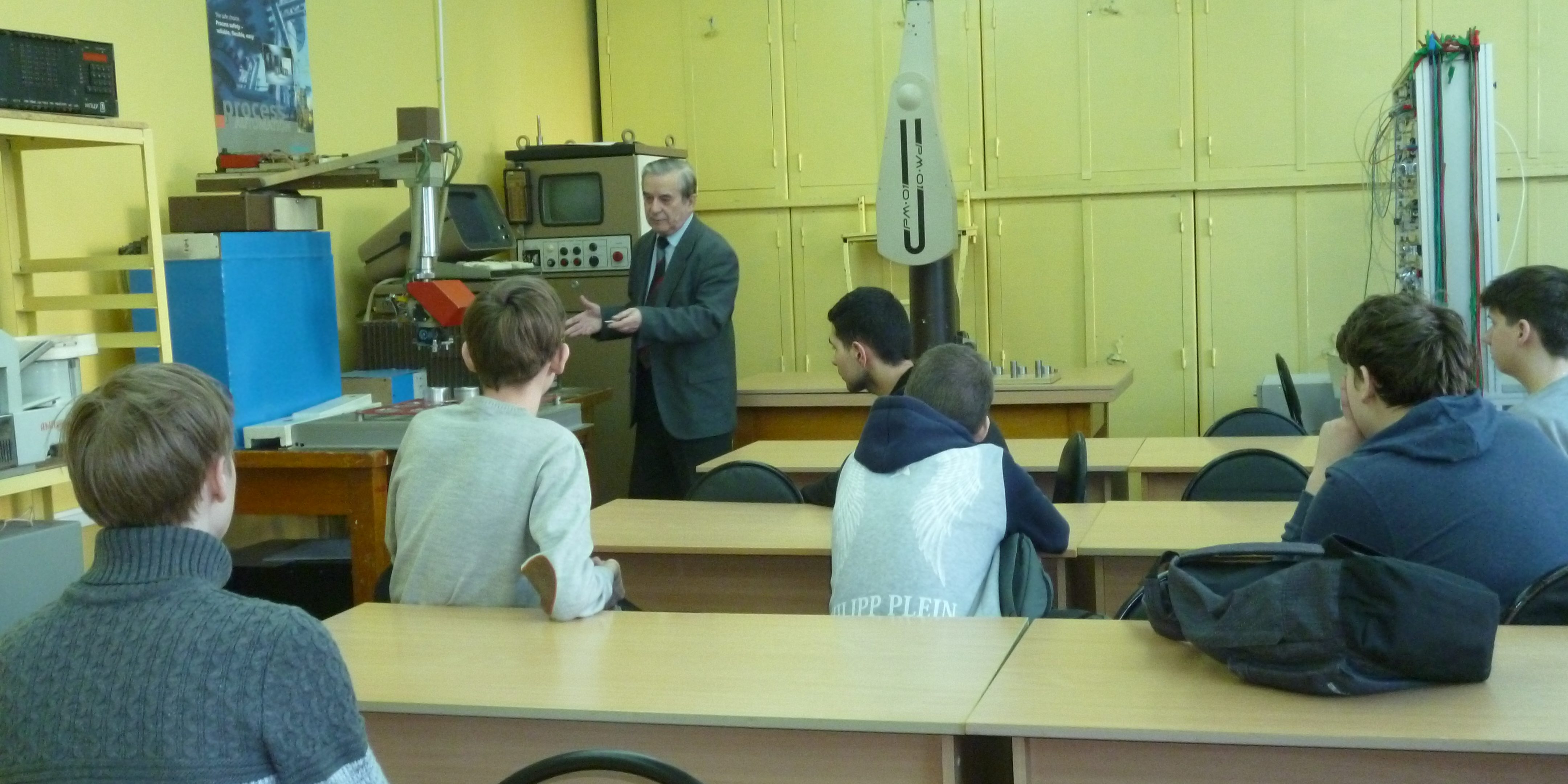 Экскурсия на кафедре «Автоматизация машиностроения» для студентов Сормовского механического техникума