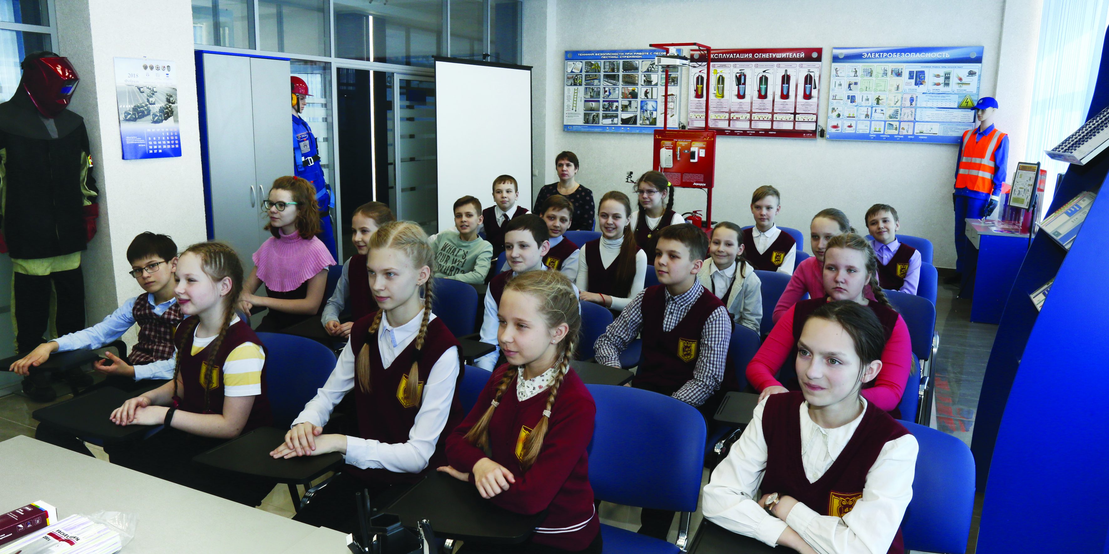 Экскурсия учащихся лицея №82 в АО «Нижегородский завод 70-летия Победы»